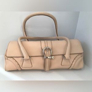 Burberry leather handbag for women.